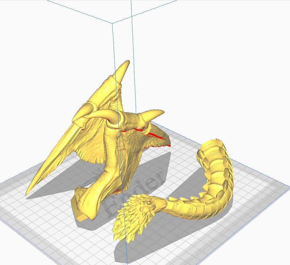 STL file Teostra - Monster Hunter - 3D Fan Art - 👹 ・3D printable model ...