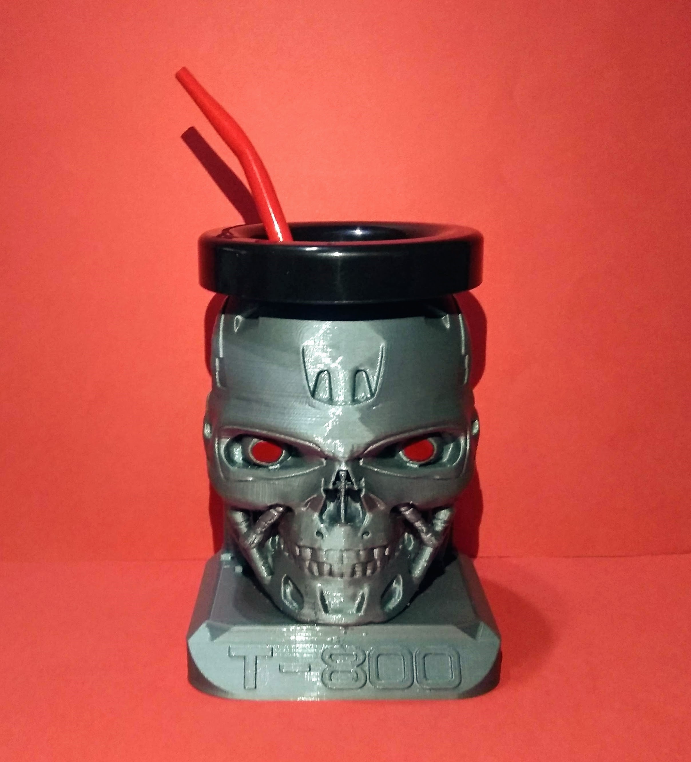 🧉 Mate Terminator T-800・Archivo STL para ・Cults