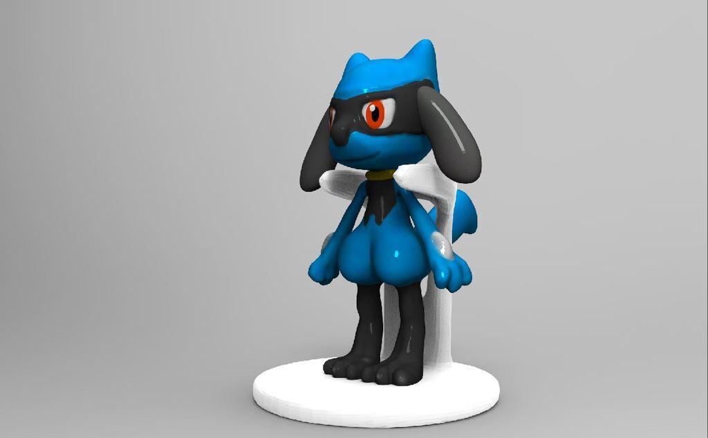 Free 3D file Riolu Pokèmon 🎲 ・Template to download and 3D print・Cults