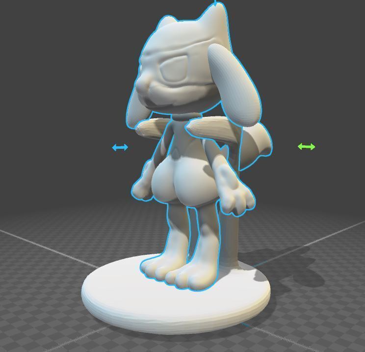 🎲 Riolu Pokèmon・Free 3D File for ・Cults