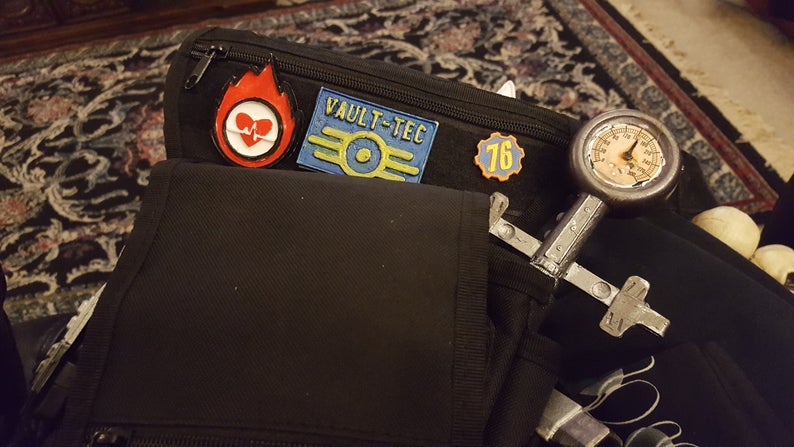 Pinpointers Fallout 76 🔥 Fallout 76 Fire Breathers pin/magnet・ STL File for ・Cults