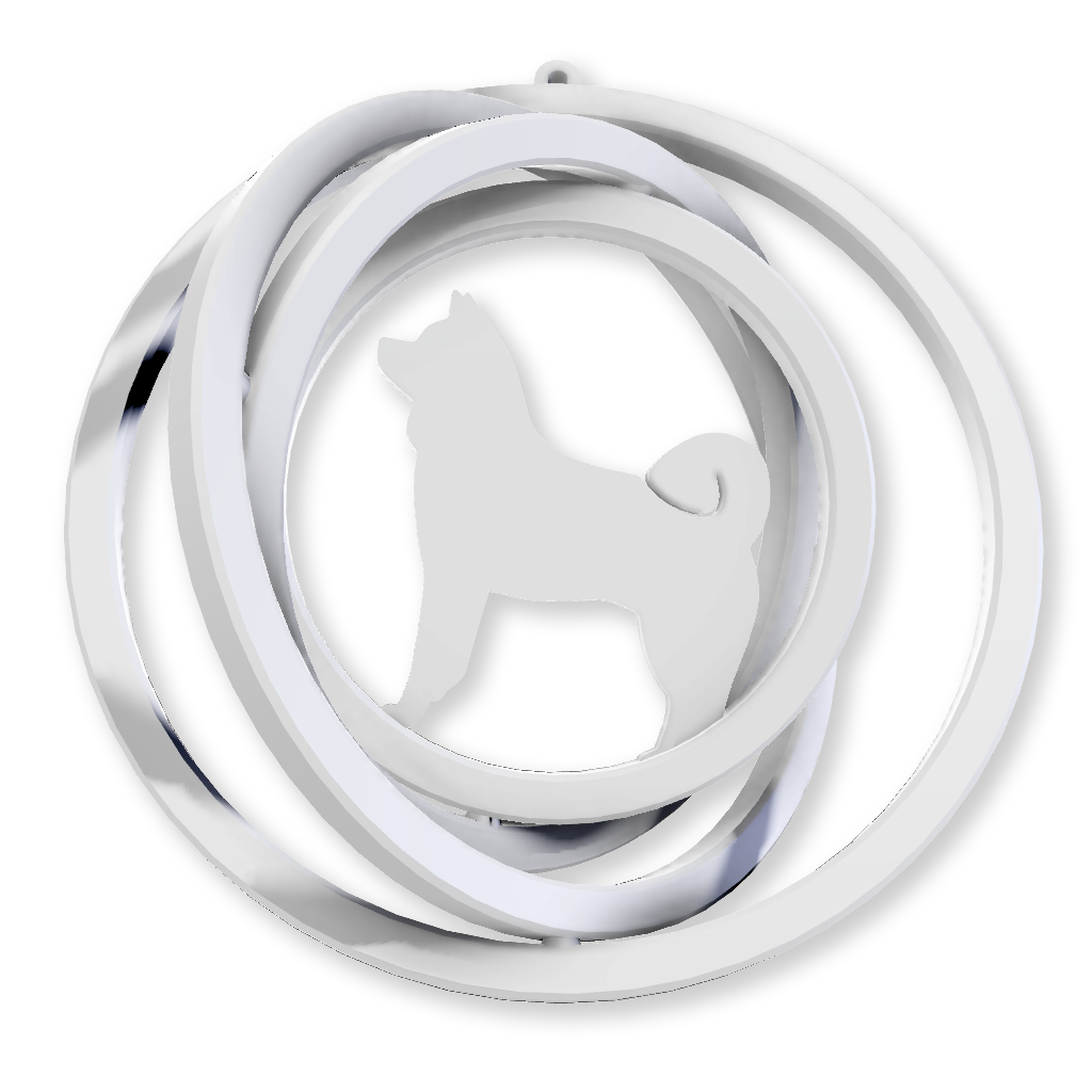 STL file Christmas tree ornament - Dog Shiba inu - 3D gyroscope đ ă»3D print object to downloadă»Cults stl-file-christmas-tree-ornament-dog-shiba-inu-3d-gyroscope-3d-print-object-to-download-cults