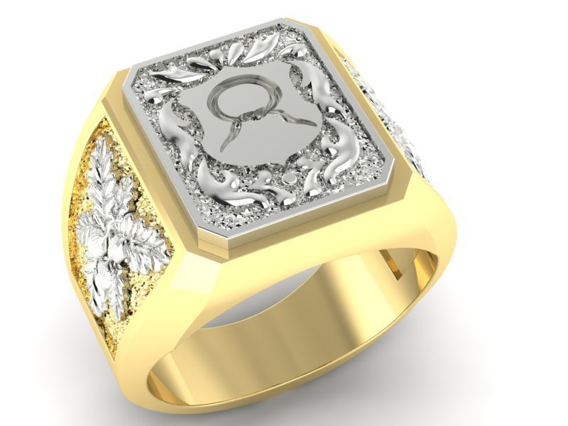 Signacula Rings 💍 signet ring with heraldic・ STL File for ・Cults