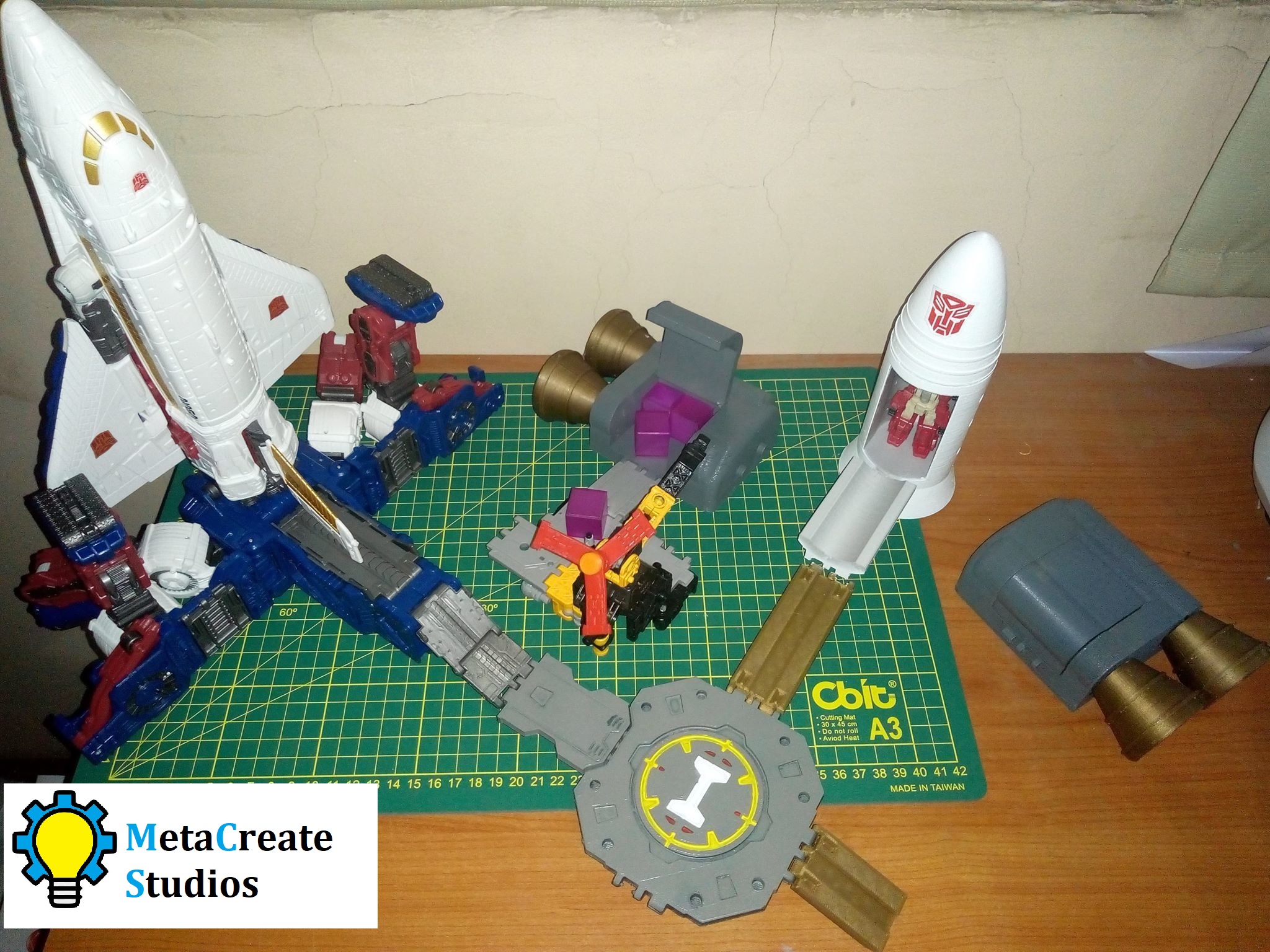 🤖 Transformers Countdown Rocket Compatible Earthrise Skylynx