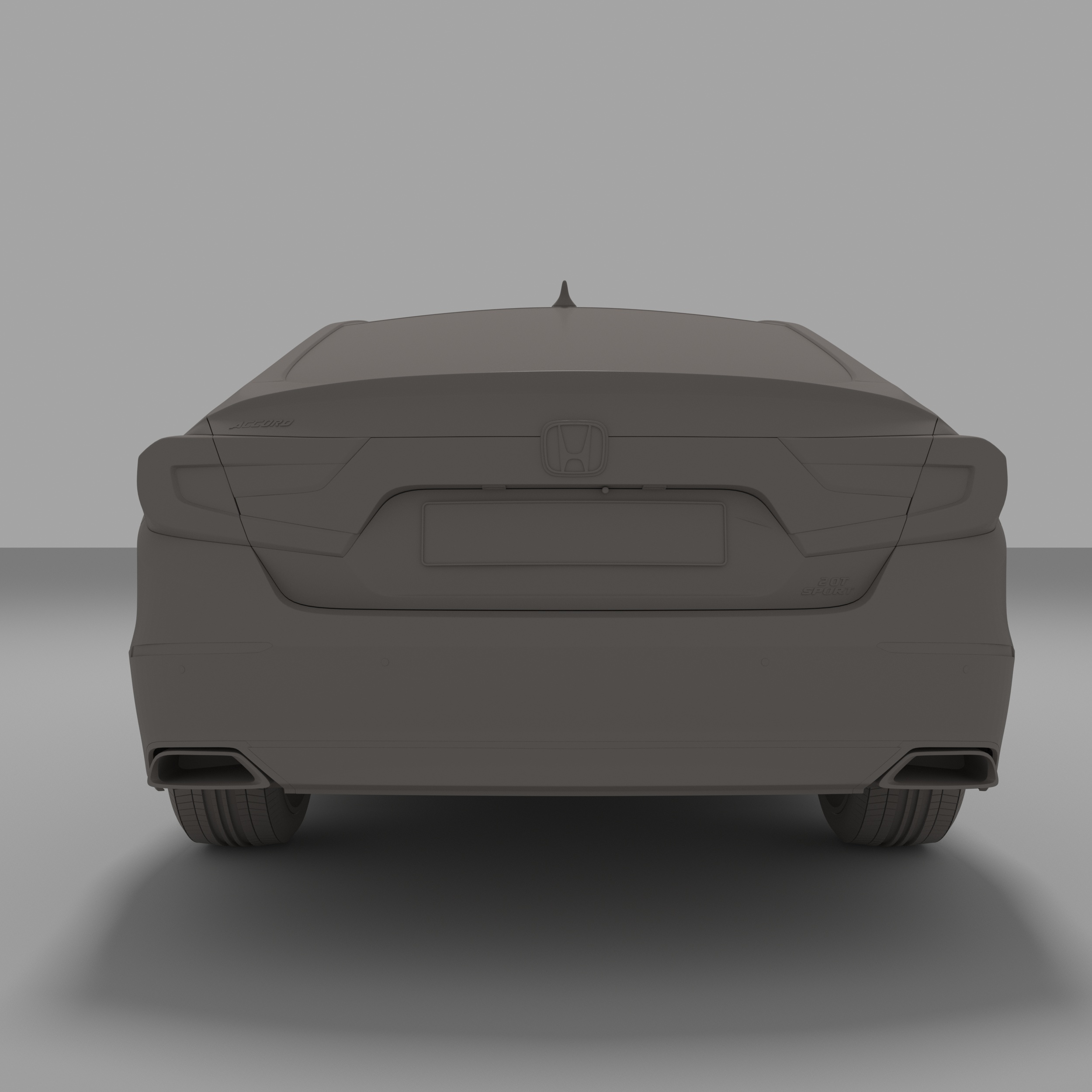🏎️ Honda Accord Sport Sedan 2018 3D Printable Model・Free 3D File for ・Cults
