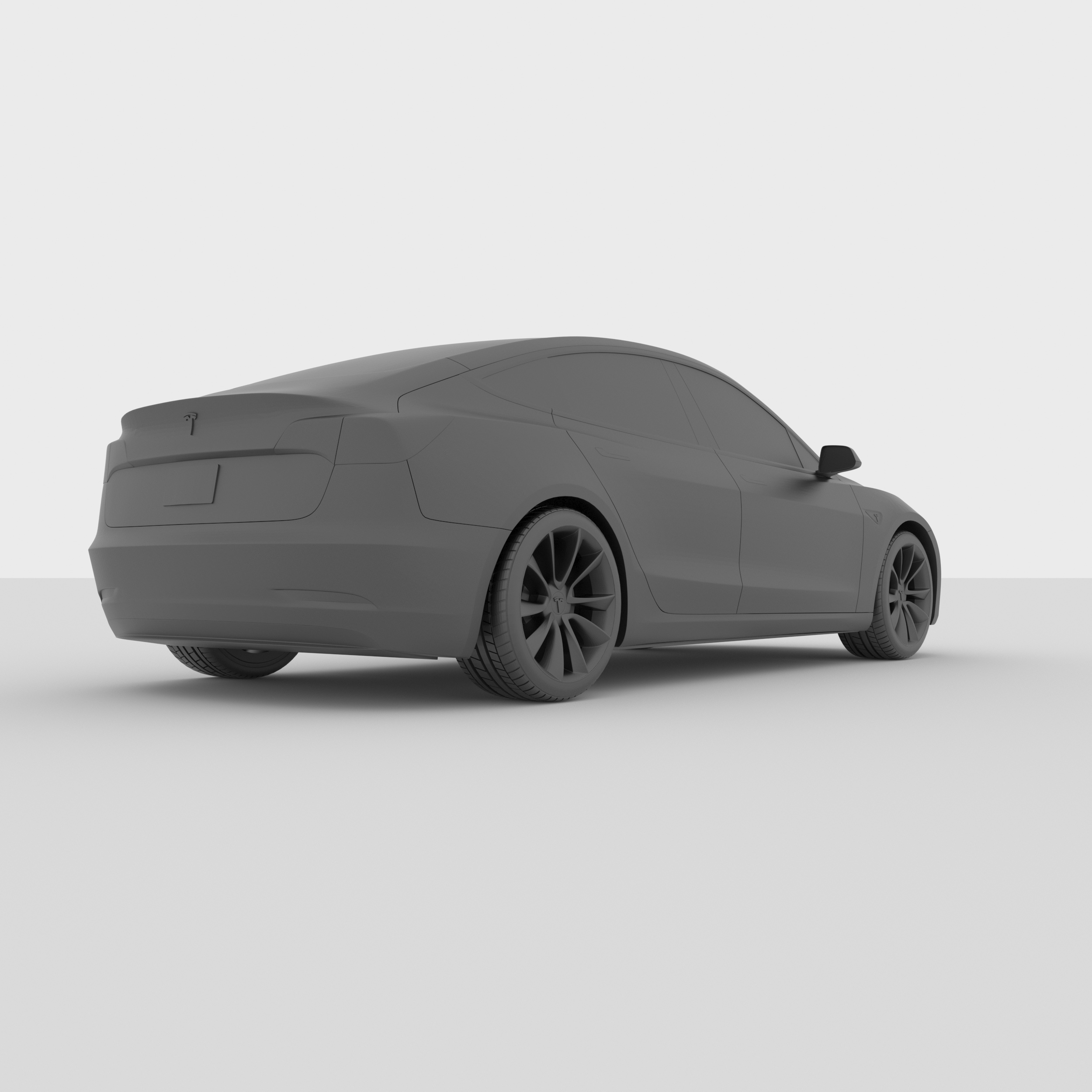 🚗 Tesla Model 3 for 3D Printing・Free 3D File for ・Cults
