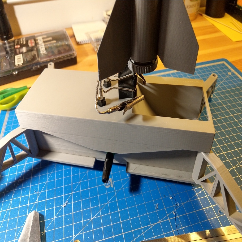 🚀 Model Rocket Launch Pad・Free 3D File for ・Cults