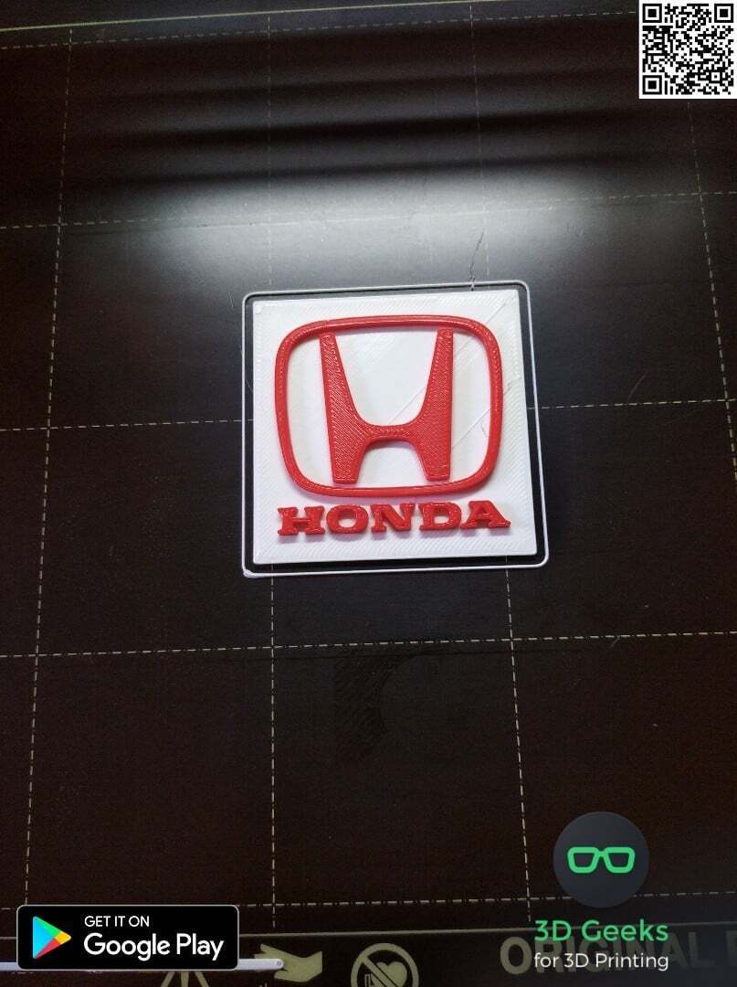 3D printable Honda logo・Cults