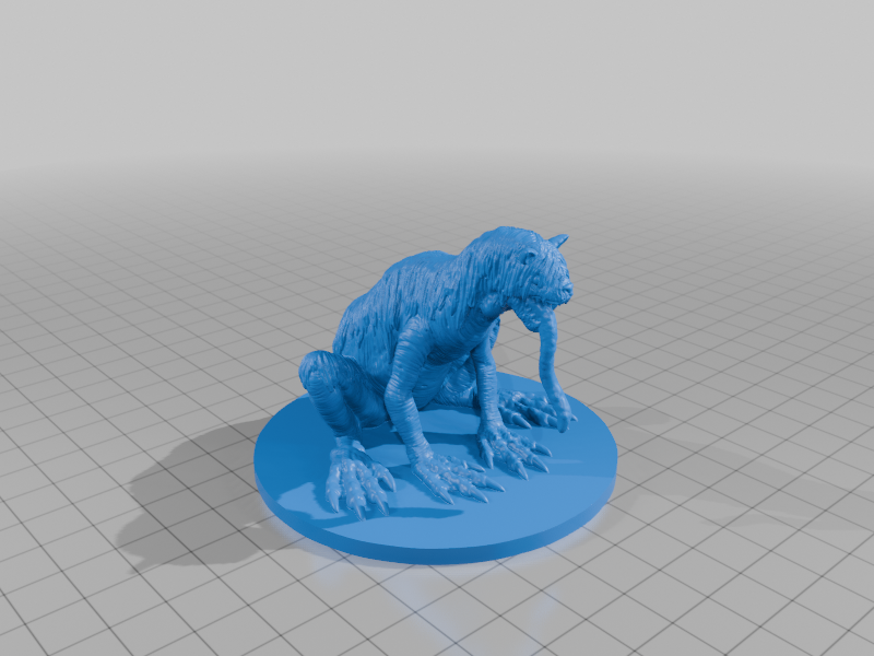 🎲 The Bunyip・Free 3D File for ・Cults
