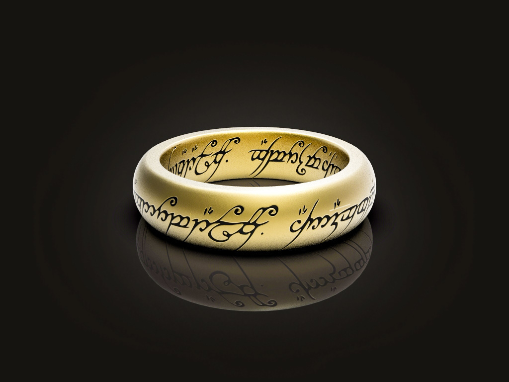 💍 The One Ring.・ STL File for ・Cults