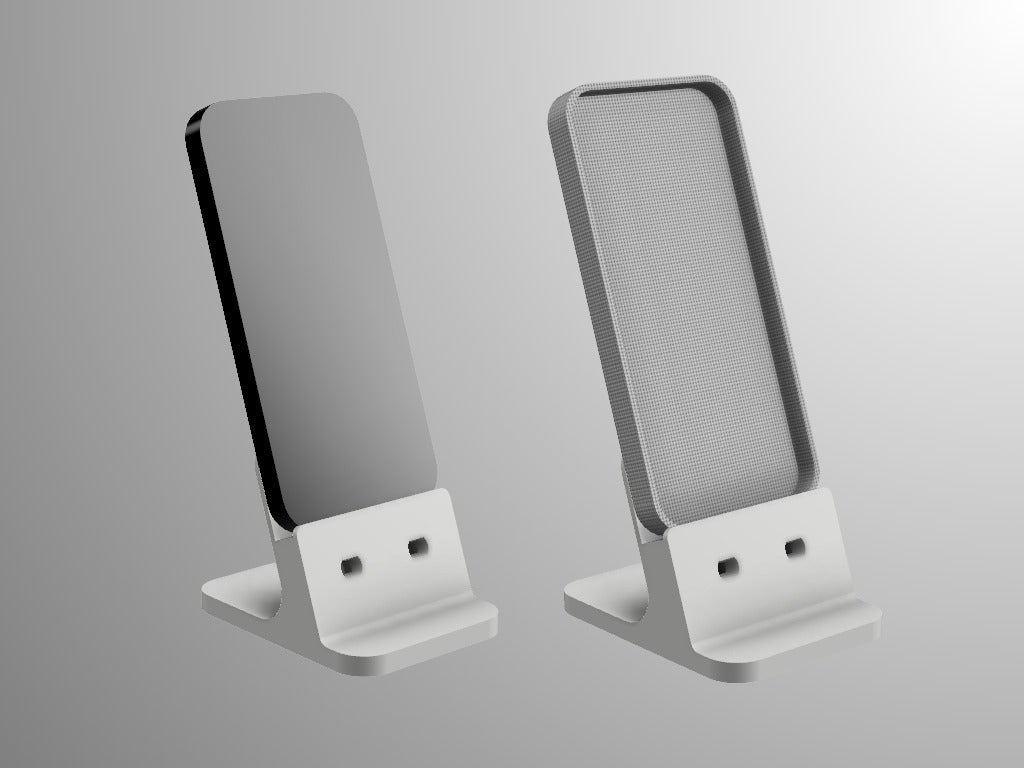 📱 iPhone SE / 5 Minimal Dock with / without case・Free STL File for ・Cults