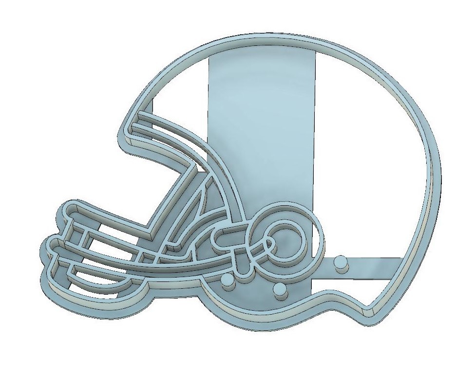 fondant cutout football helmet Wood Cutouts 12-inch, Pack of 2 Football Crafts to Paint, Football Helmet Centerpiece for Party Dcor, by Woodpeckers Makes a really nice looking cookie 2 tiered vanilla football themed