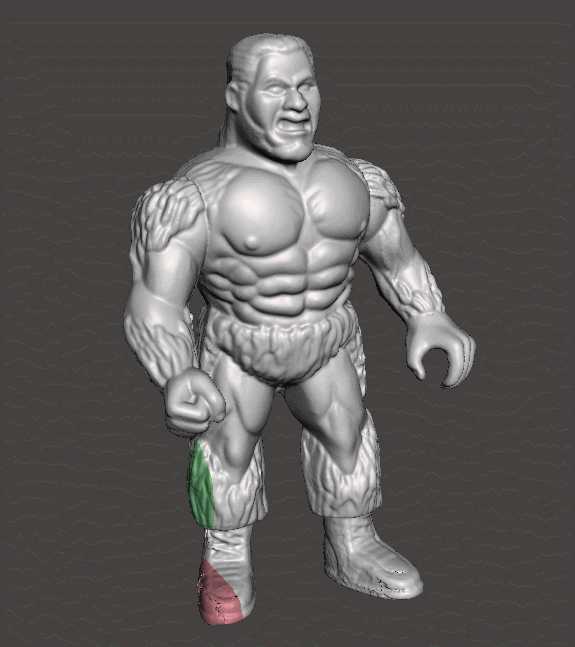 🦸 wwf hasbro giant giant gonzalez series 10 retro vintage