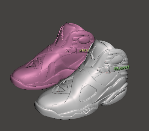 🇯🇴 NIKE AIR JORDAN SNEAKERS LEFT AND RIGHT STL