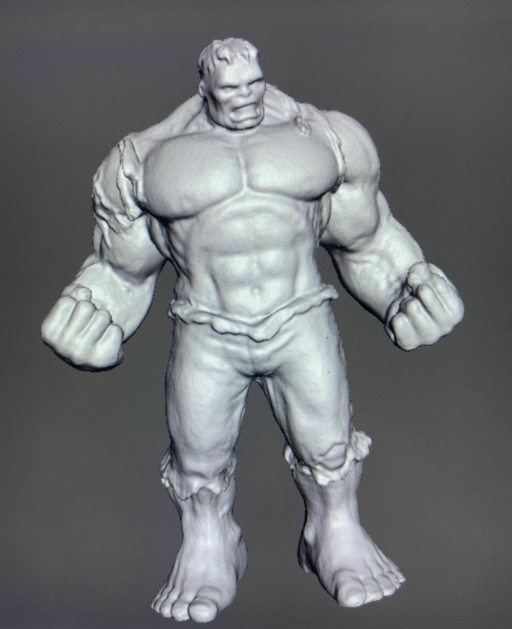 STL file marvel hulk 👨 ・Model to download and 3D print・Cults