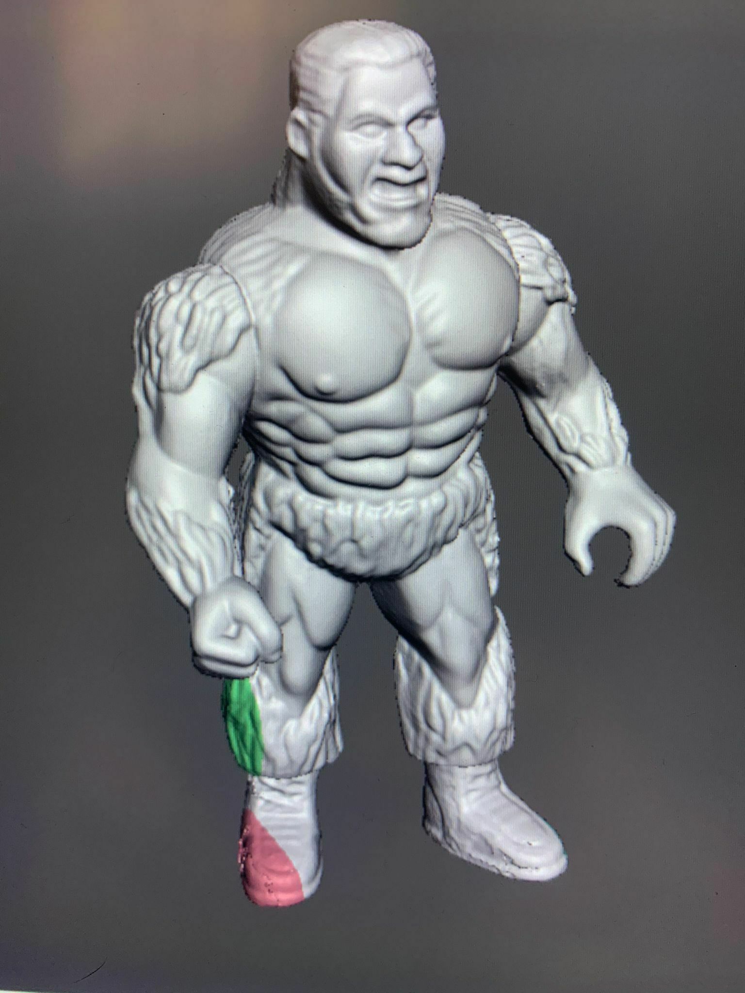 🦸 wwf hasbro giant giant gonzalez series 10 retro vintage