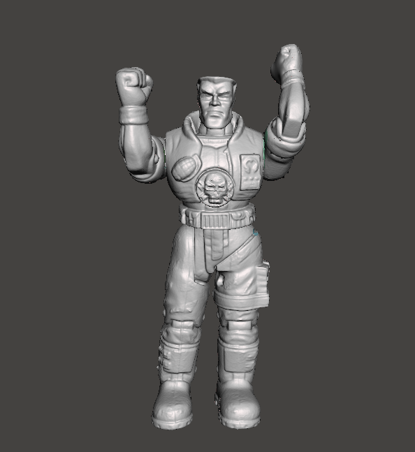 🤏 SMALL SOLDIERS Articulated Major Chip Hazard Doll Small