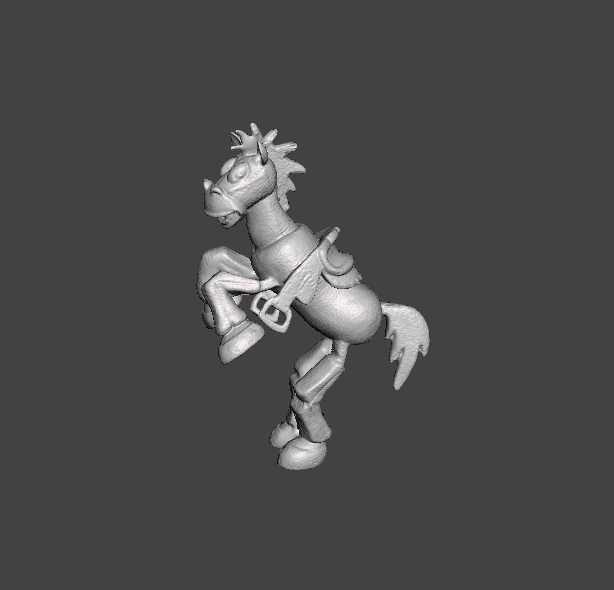 Файл STL Фигурка из "Истории игрушек", лошадь Вуди Бычий глаз 🎨・3D ...