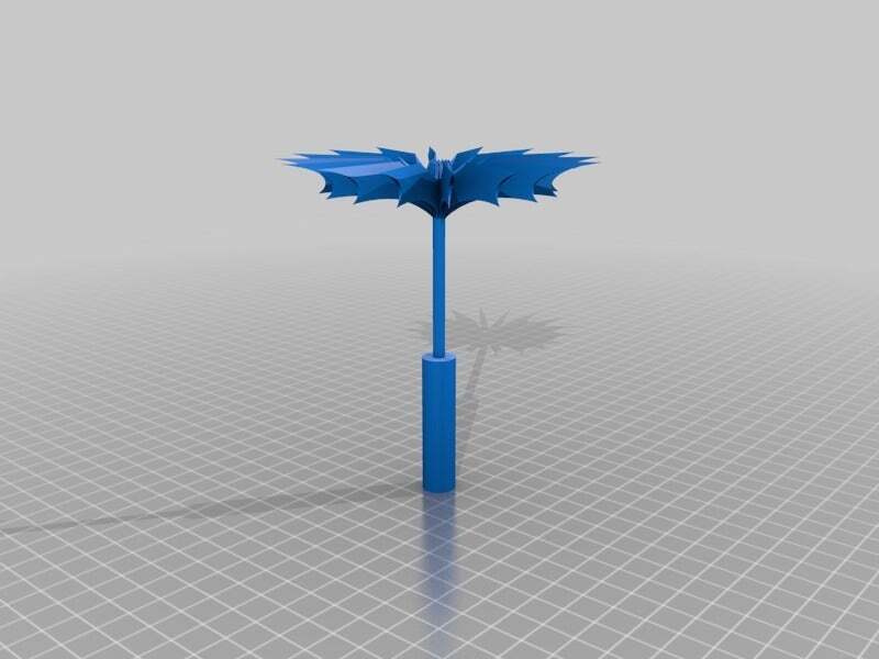 Mini Bat Mace Free STL file Lego Bat Mace Redux 🦇 ・3D print model to download・Cults