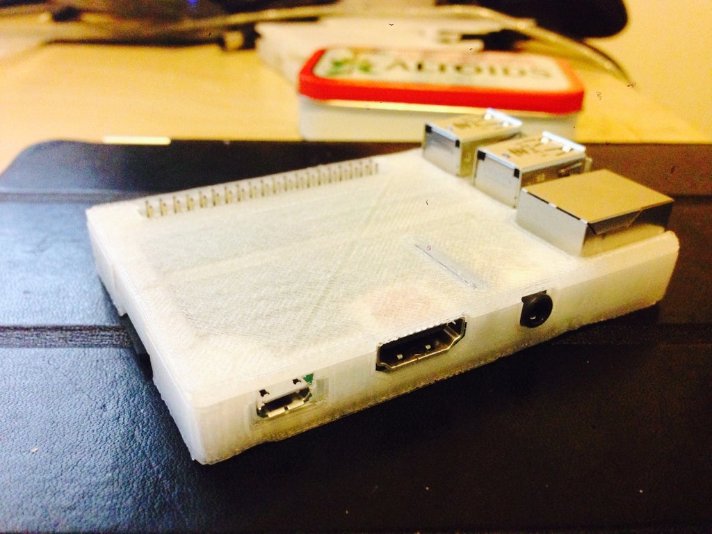 Бесплатный STL файл A very compact Raspberry pi B+ and Pi 2 case 🖥️ ...