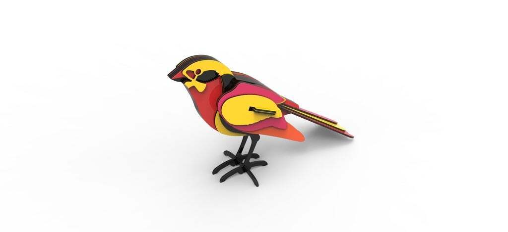 beo bird - free 3d print model - makerworld Images... Free STL file sweet Bird 🐦 ・3D printing idea to download・Cults