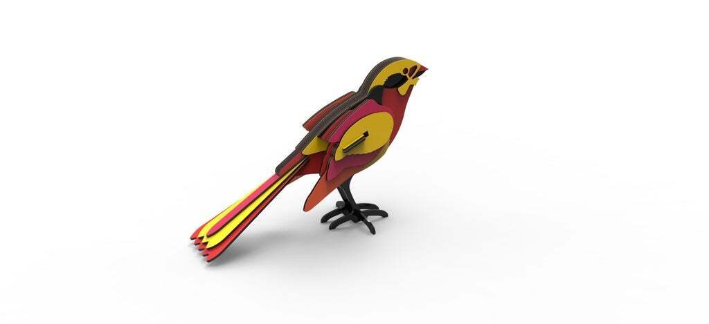 beo bird - free 3d print model - makerworld Images... Free STL file sweet Bird 🐦 ・3D printing idea to download・Cults