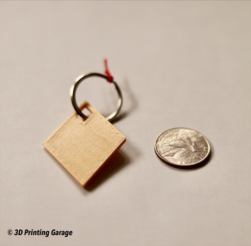 Free STL file Diamond-shaped keychain 🗝️・3D printable object to ...