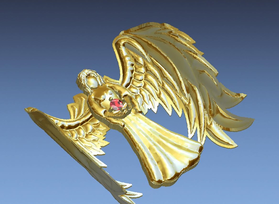 👼 angel・ STL File for ・Cults