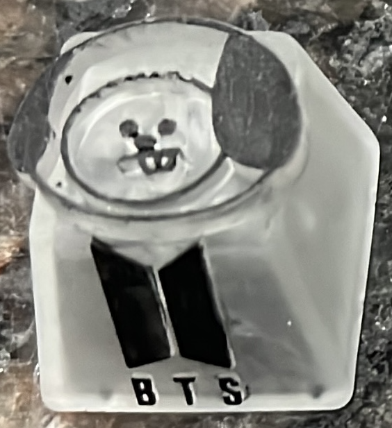 STL file BTS BT21 Keycaps - 8 Designs 🚐・3D print model to download・Cults