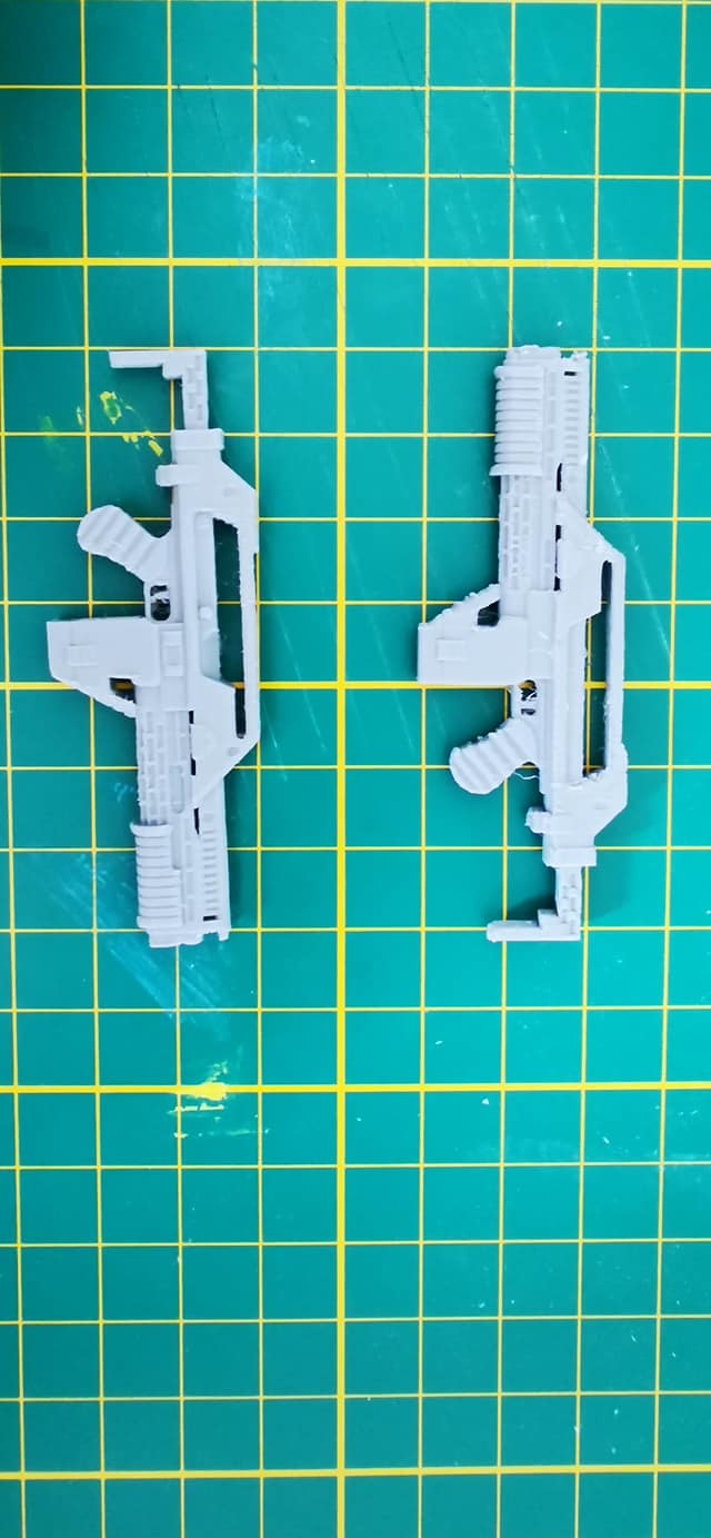 👽 ALIENS PULSE RIFLE 7 INCH・ STL File for ・Cults