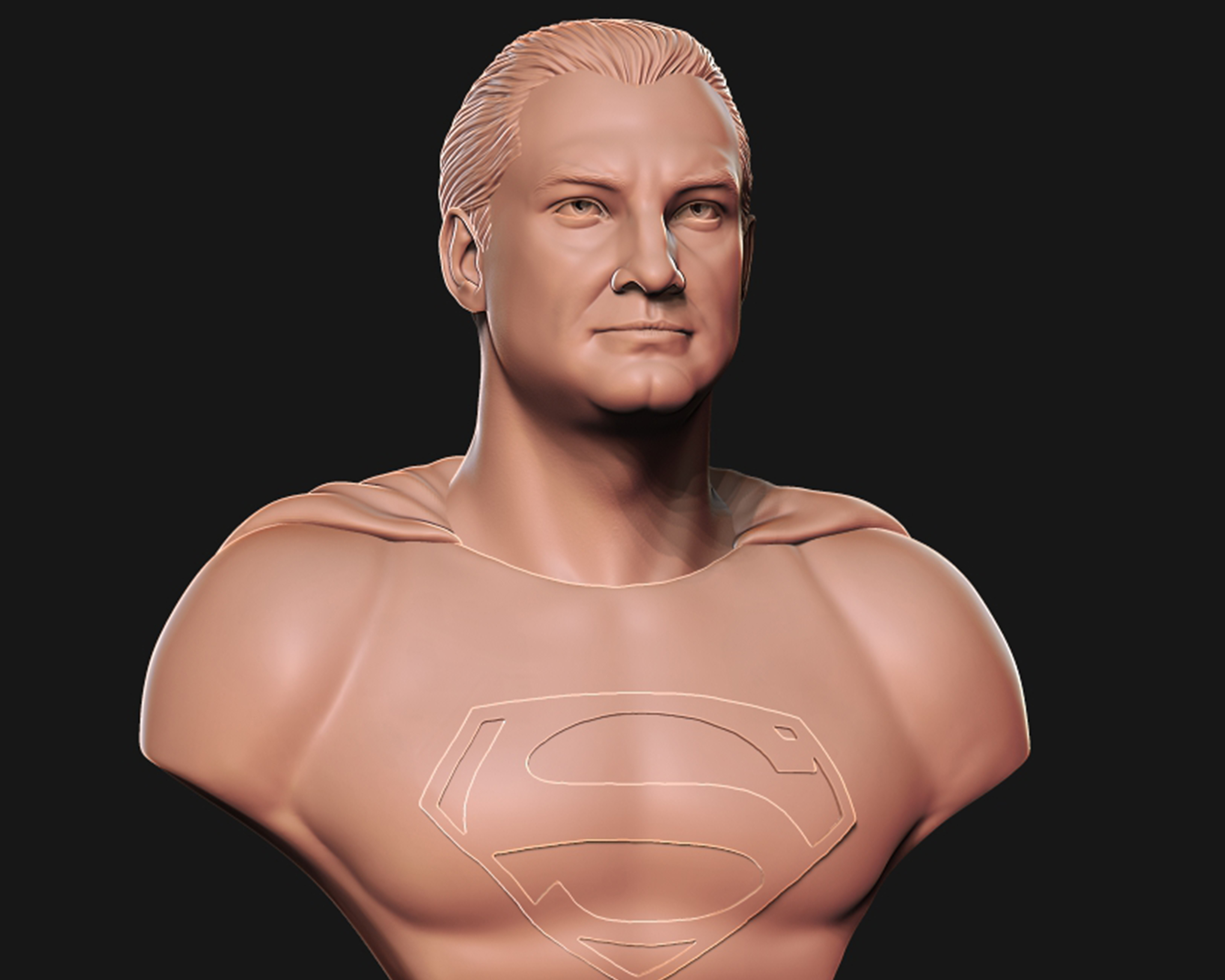 George Reeves Cgi 👤 George Reeves bust sculpture 3D print model・ STL File for 3D printing ...