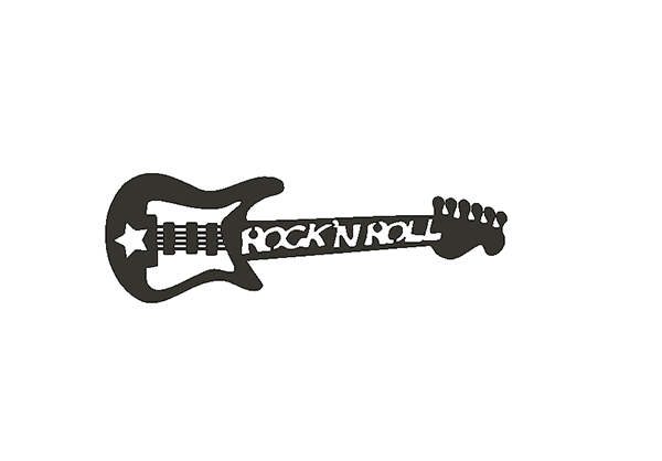 Free STL file Rock'n Roll Guitar Wall đžă»3D printing model to downloadă»Cults