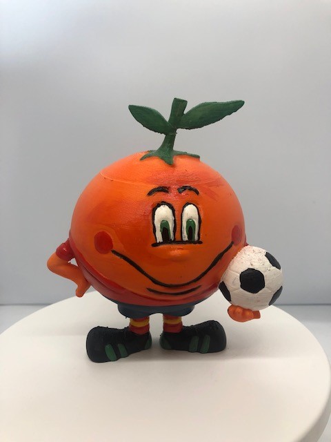 🍊 Little orange from the 1982 World Cup・ OBJ File for ・Cults