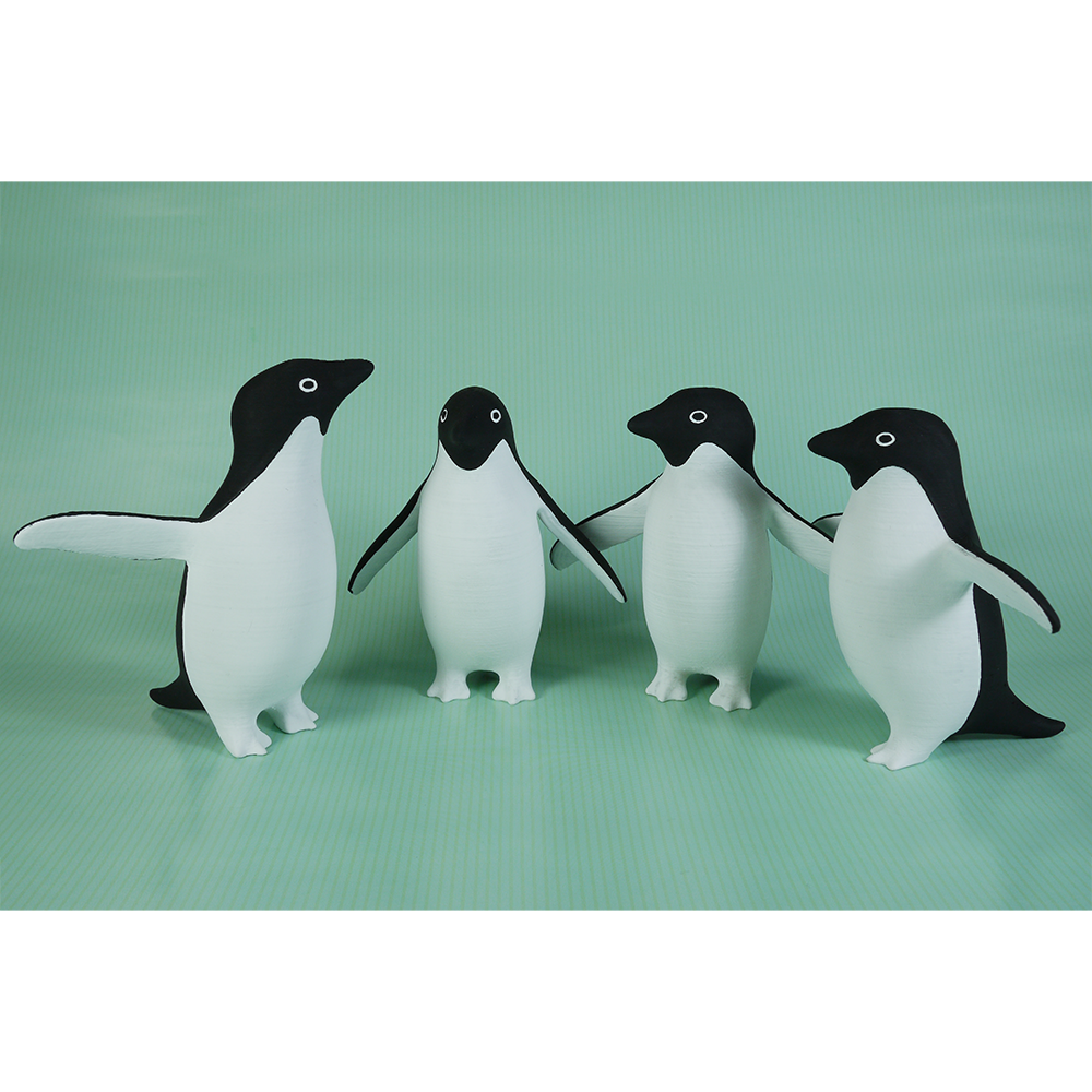🗿 Adélie Penguins・ STL File for ・Cults