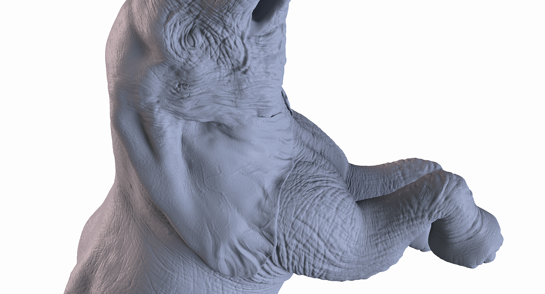 🐘 Standing Elephant・ STL File for ・Cults