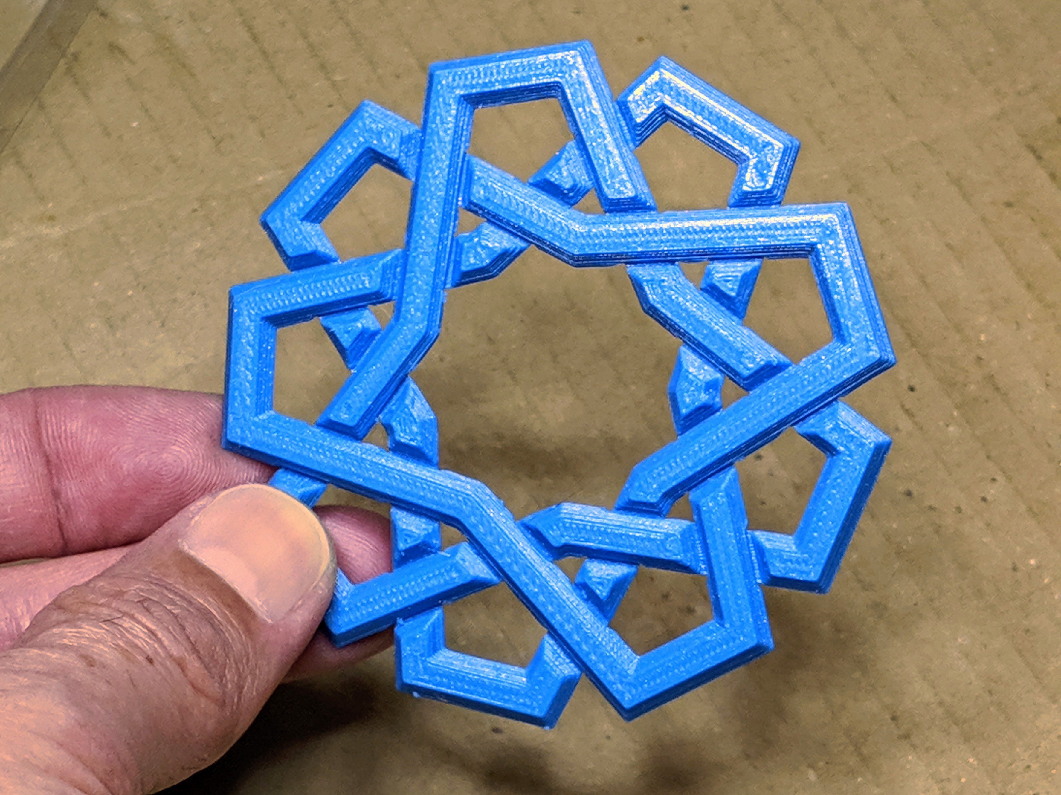 3D print Interlocking Rings Puzzle・Cults