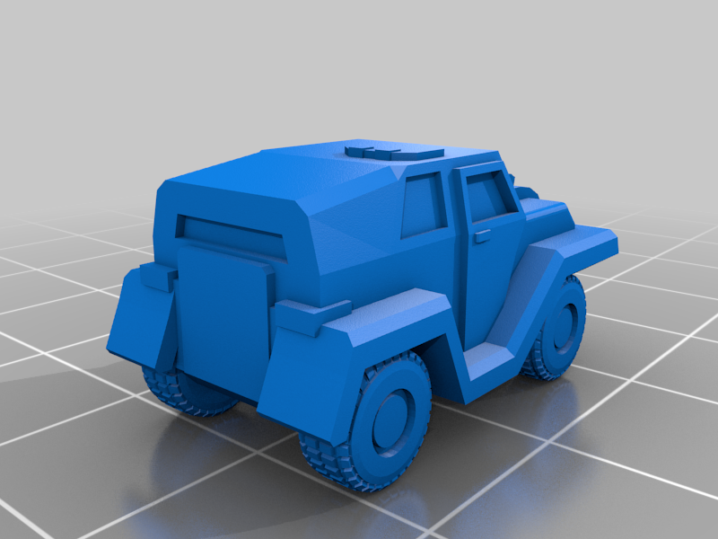 Free STL file Light armored vehicle 🎲 ・3D printable object to download ...