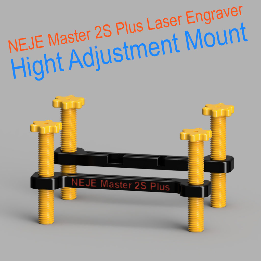➕ NEJE Master 2S Plus Laser Engraver Hight Adjustment Mount