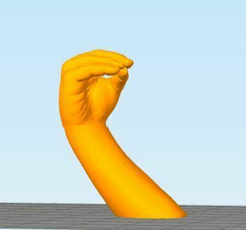 🤌 Italian gesture・ STL File for ・Cults