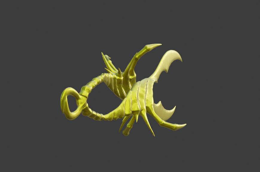 🦂 Scorpion kunai from Mortal Kombat 11 - Blazing