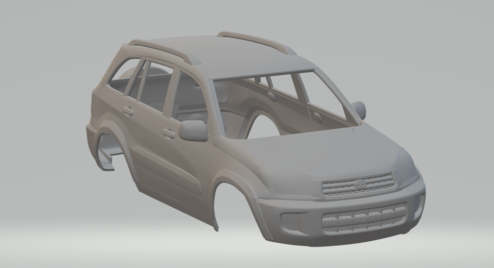 Archivo STL toyota rav4 2000 🚗・Modelo de impresora 3D para descargar・Cults