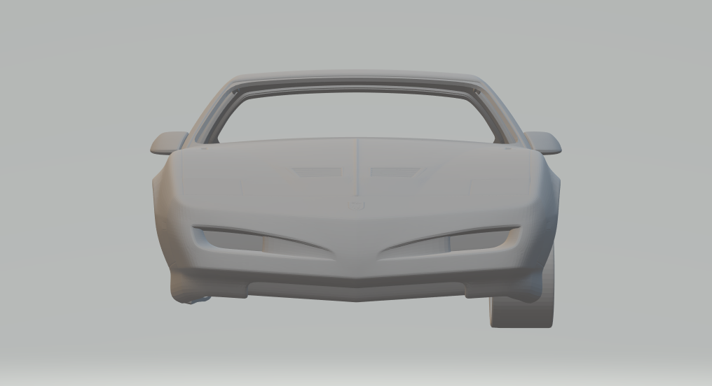 STL file pontiac firebird mk3 trans am gta 91 🚗 ・3D printer design to ...
