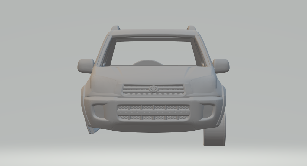 Archivo STL toyota rav4 2000 🚗・Modelo de impresora 3D para descargar・Cults