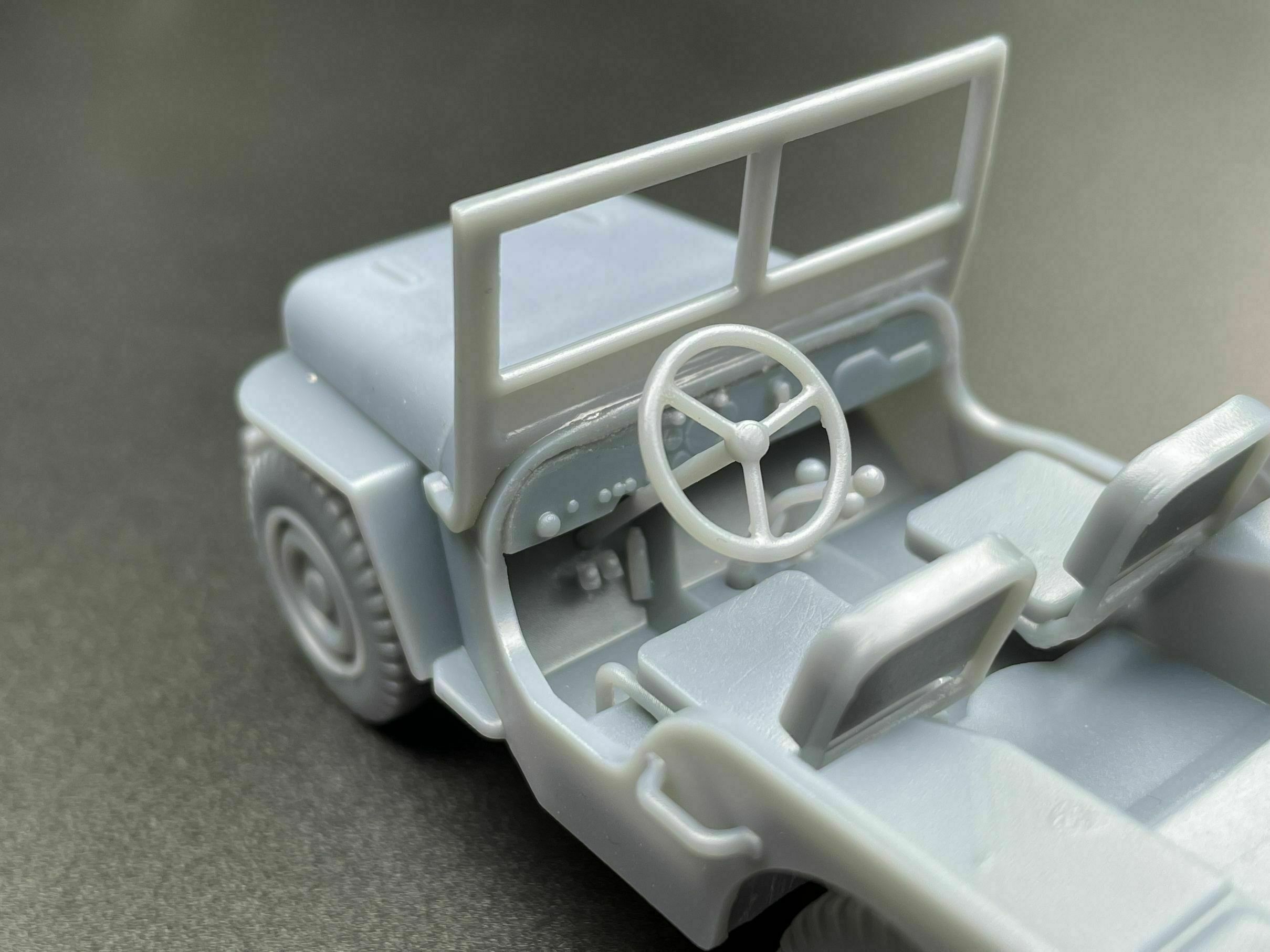 🚚 Jeep Willys - kit pormenorizado à escala 1:35・Arquivo 3D para