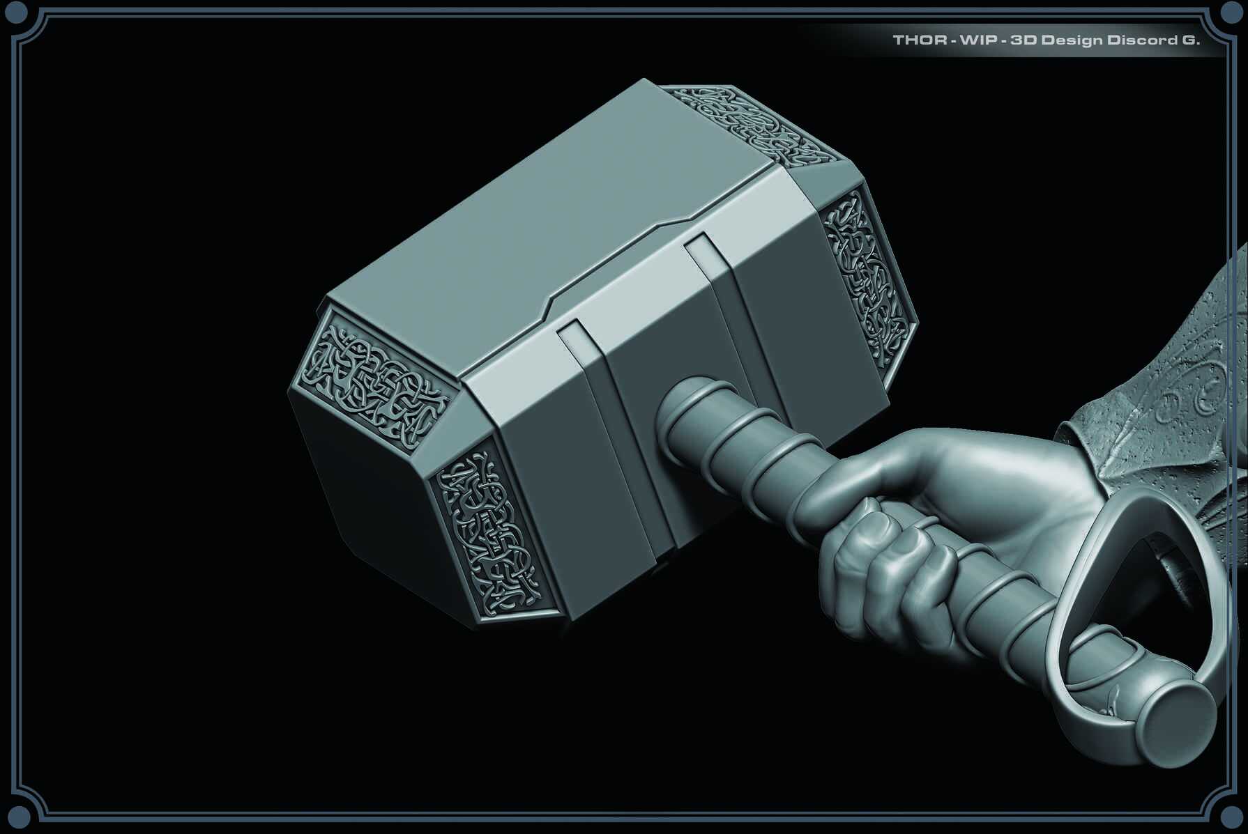 STL file Old Thor 👴 ・Model to download and 3D print・Cults