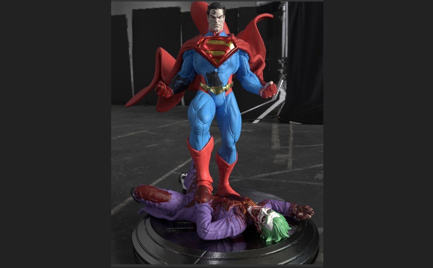 🦸‍♂️ Superman kill the Joker from DC Comics Injustice STL 3D printing ...