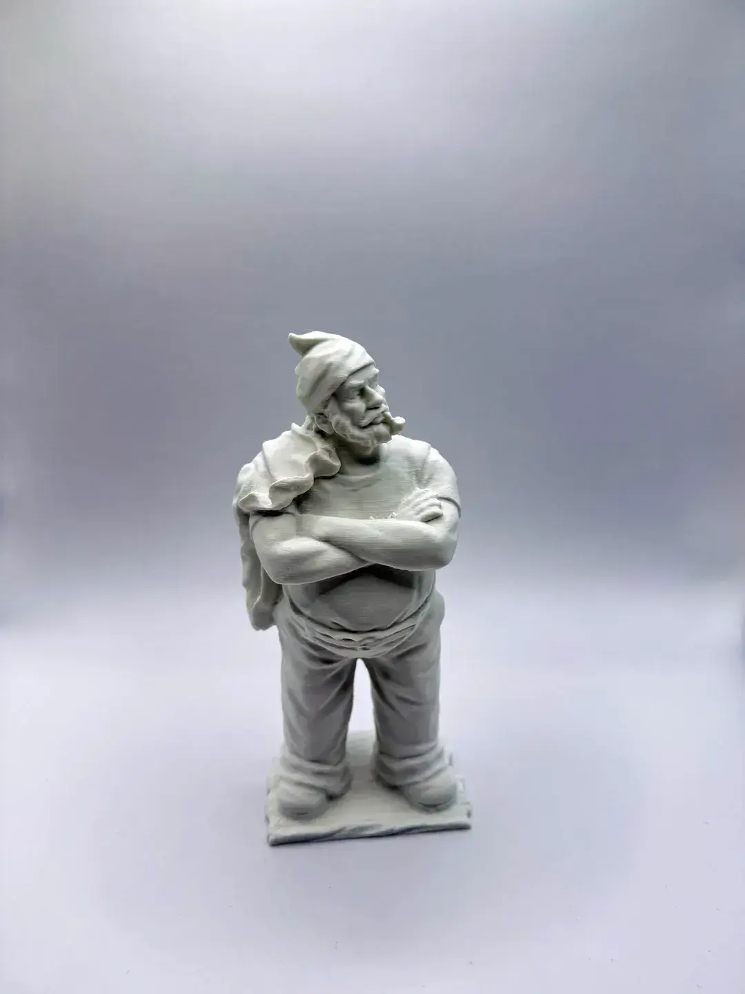 Figura escultura do pescador