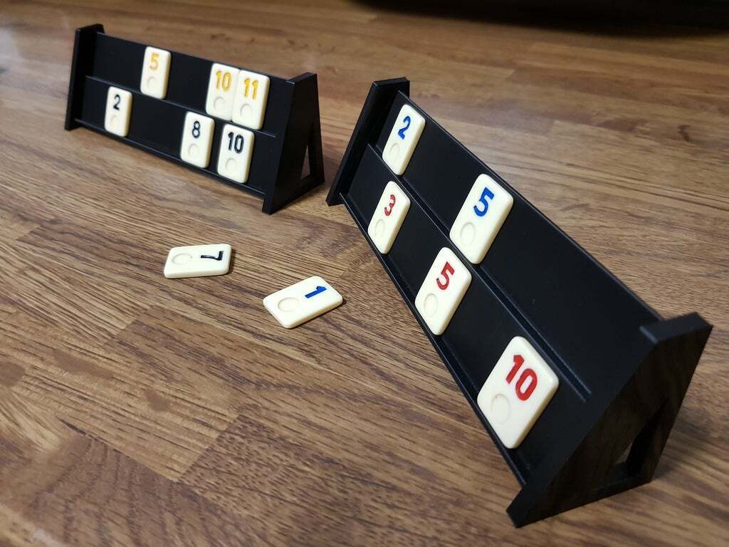 Archivo STL gratuito Soporte para Rummy 🎲 ・Objeto imprimible en 3D para ...