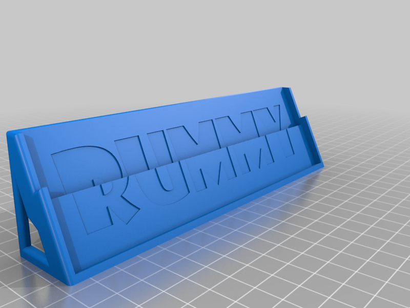 🎲 Rummy Stand V2・Free STL File for ・Cults