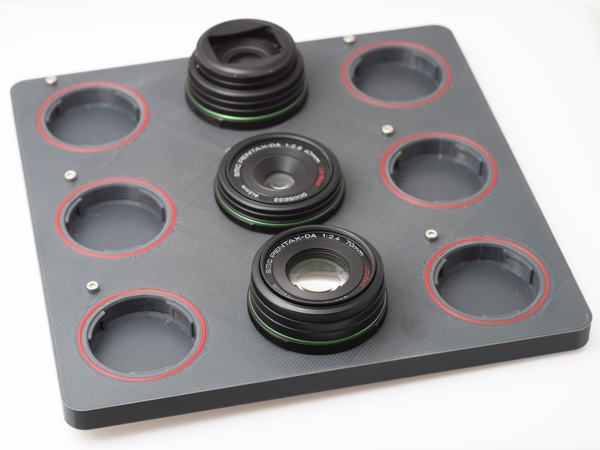 Lens Rack Optics STL-Datei Lens Rack (Pentax K-mount) kostenlos 📷 ・3D-Drucker-Modell zum ...